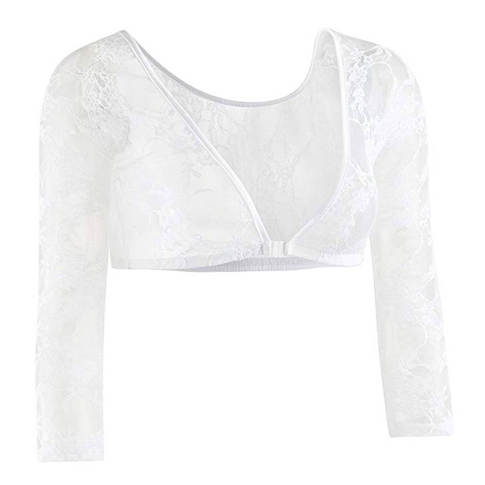 Long Sleeve Mesh Shaping Top - Women’s Clothing & Accessories - Shirts & Tops - 10 - 2024