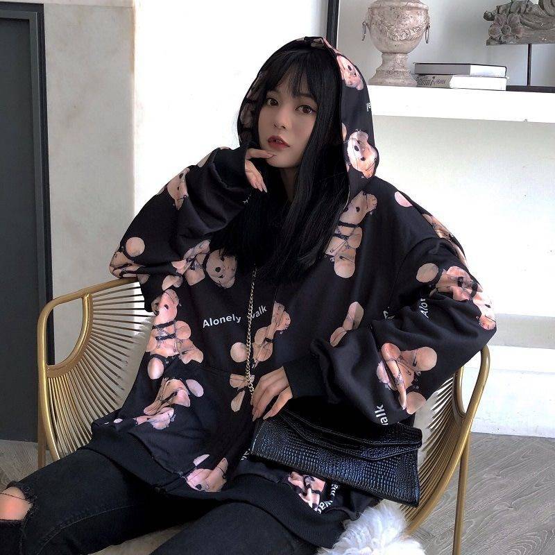 Loose Butterfly Hoodie - 4 / M - Women’s Clothing & Accessories - Shirts & Tops - 17 - 2024