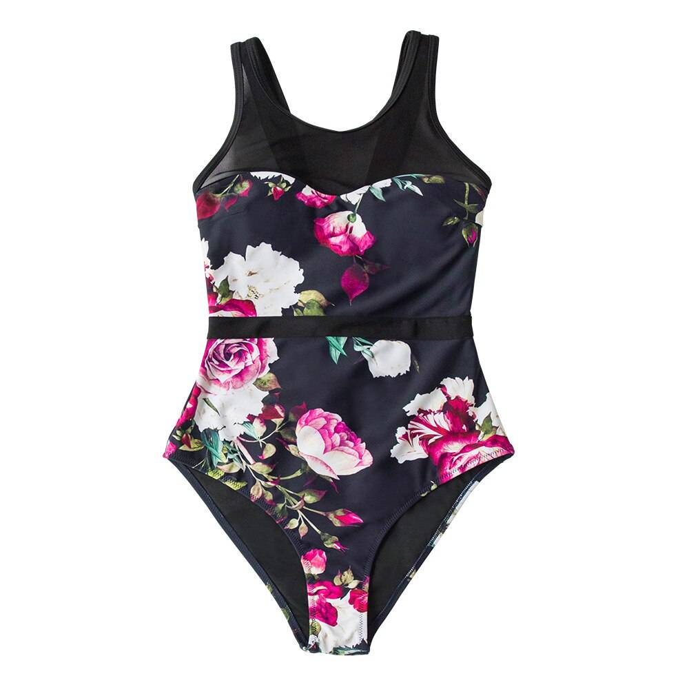 Lotus Floral One Piece - 3 / XS / China - Women’s Clothing & Accessories - Swimwear - 13 - 2024