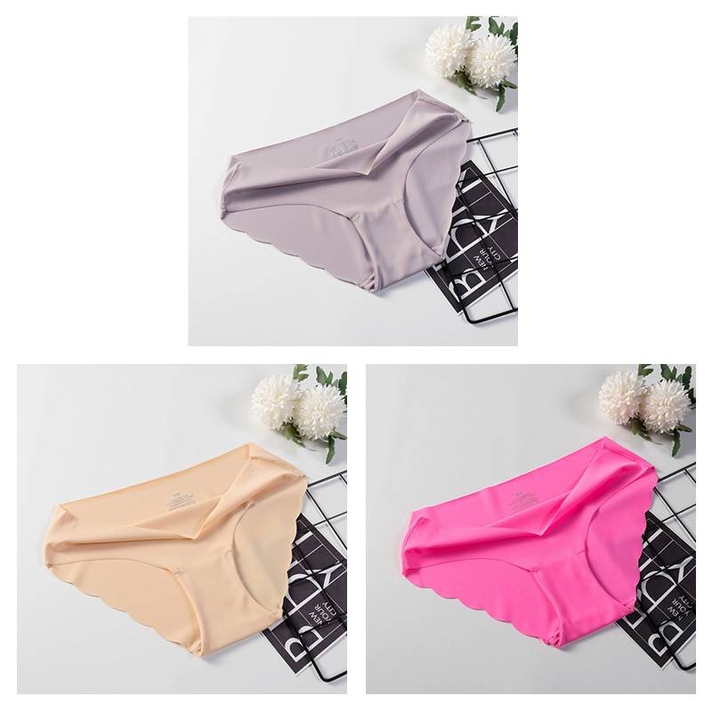 Low-Rise Seamless Panties Set - 3 Pcs - set 1 / L / Nearest Warehouse - Women’s Clothing & Accessories - Underwear