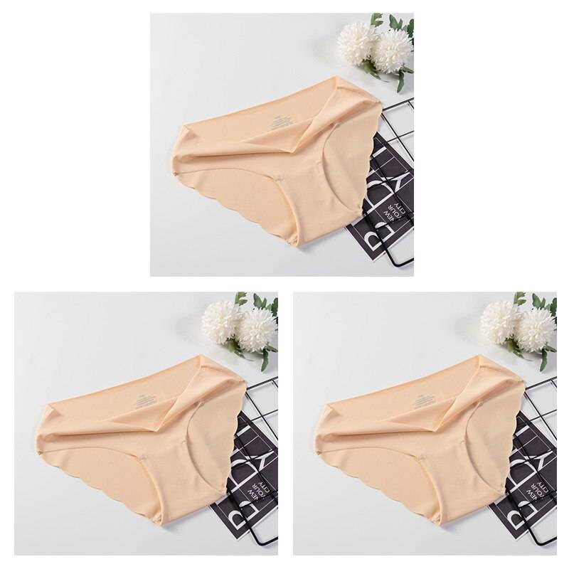 Low-Rise Seamless Panties Set - 3 Pcs - set 9 / L / Nearest Warehouse - Women’s Clothing & Accessories - Underwear