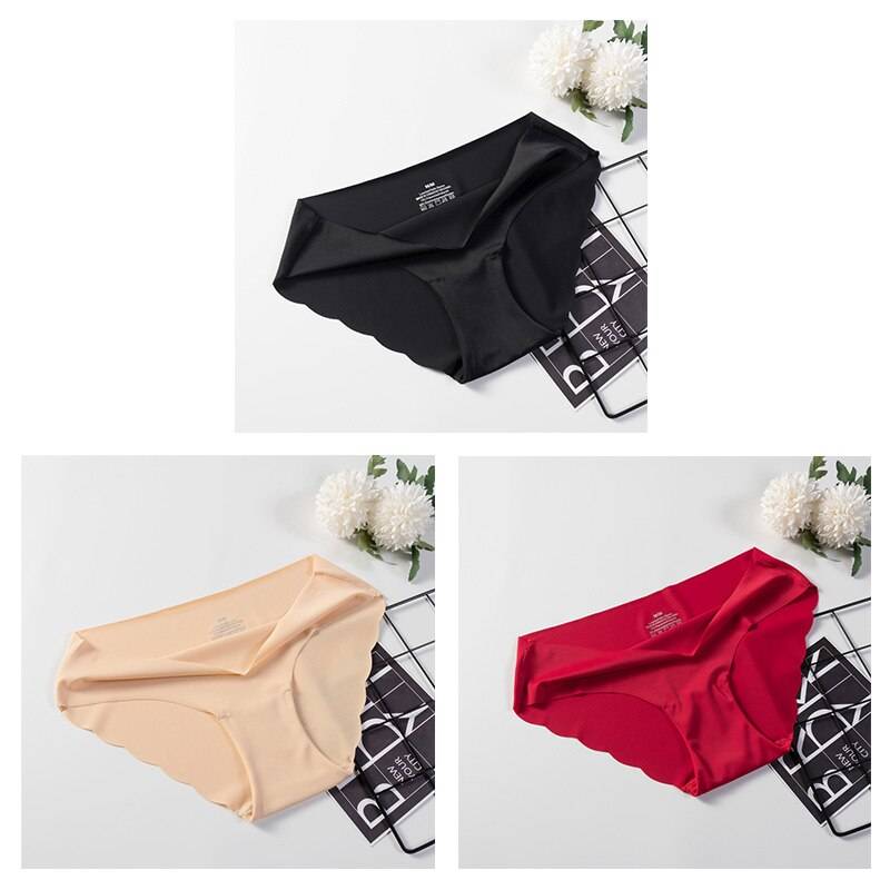 Low-Rise Seamless Panties Set - 3 Pcs - set 15 / L / Nearest Warehouse - Women’s Clothing & Accessories - Underwear
