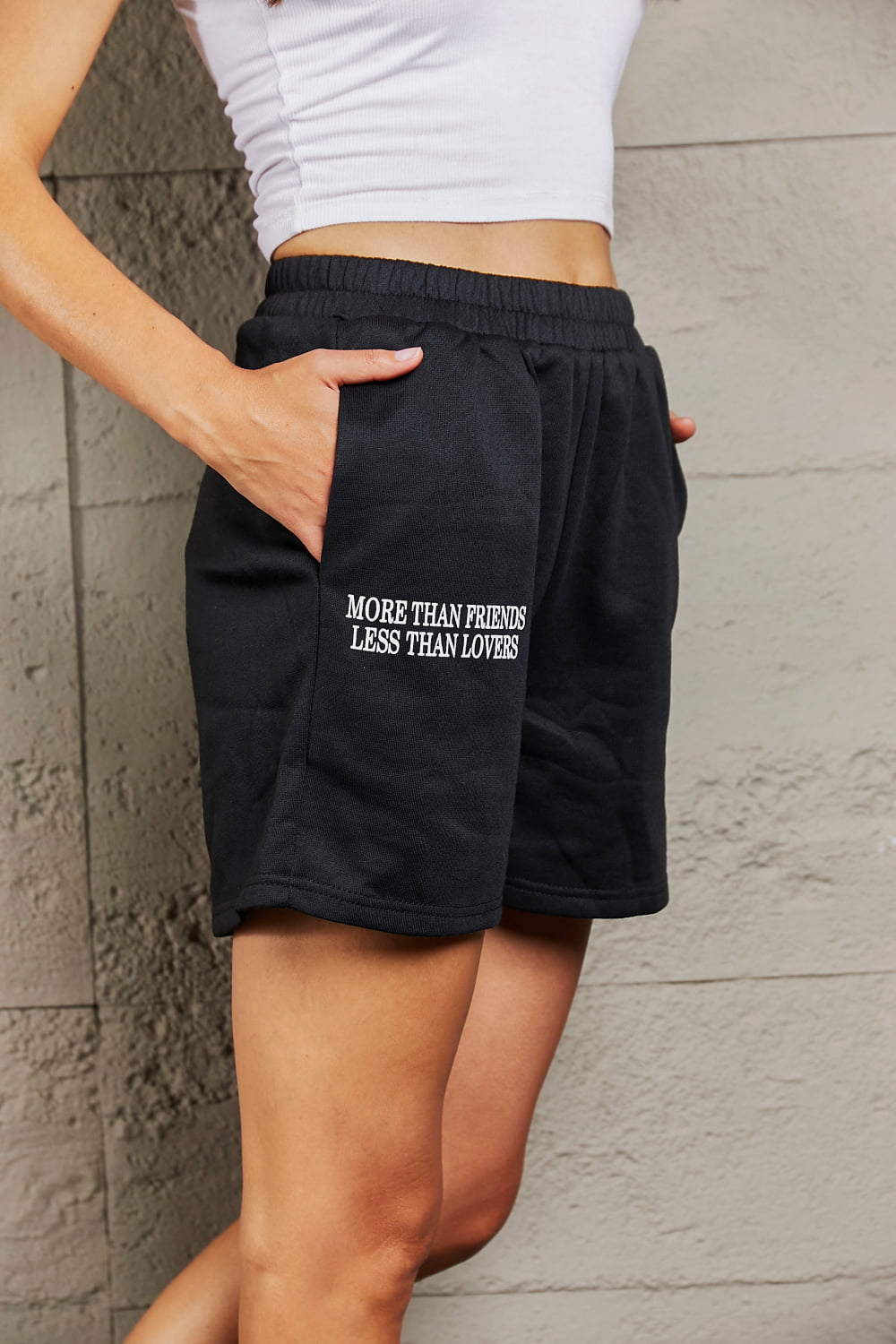 MORE THAN FRIENDS LESS THAN LOVERS Shorts - Women’s Clothing & Accessories - Shorts - 5 - 2024