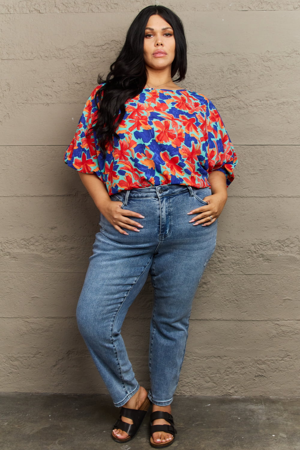 New Season Plus Size Floral Blouse - Women’s Clothing & Accessories - Shirts & Tops - 4 - 2024