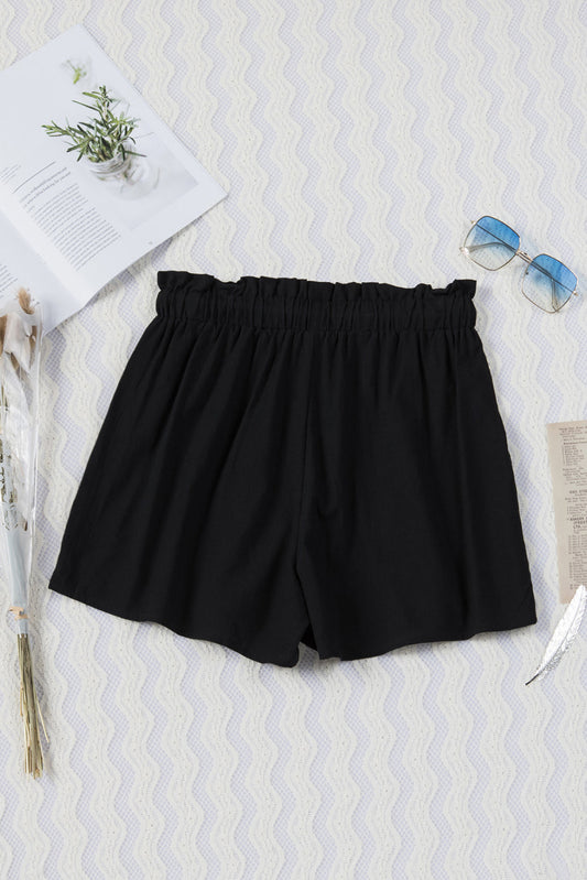 Paperbag Drawstring Waist Shorts - Women’s Clothing & Accessories - Shorts - 2 - 2024