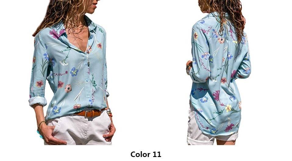 Patchwork Chiffon Blouse - Women’s Clothing & Accessories - Shirts & Tops - 22 - 2024