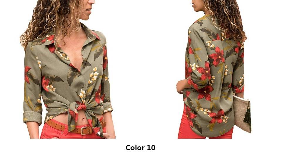 Patchwork Chiffon Blouse - Women’s Clothing & Accessories - Shirts & Tops - 21 - 2024