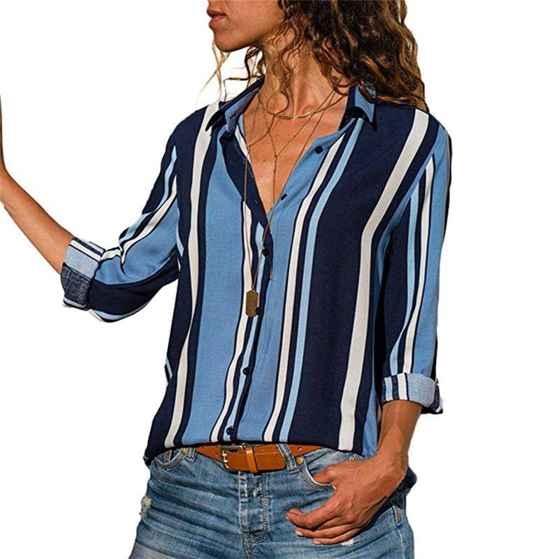 Patchwork Chiffon Blouse - Women’s Clothing & Accessories - Shirts & Tops - 49 - 2024