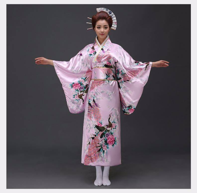 Peacock Printed Floral Women’s Yukata - Women’s Clothing & Accessories - Clothing - 5 - 2024