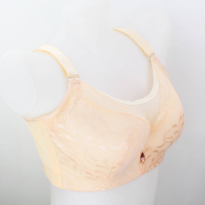 Push-Up Breathable Lace Bra - Beige / E / 48 - Women’s Clothing & Accessories - Bras - 10 - 2024