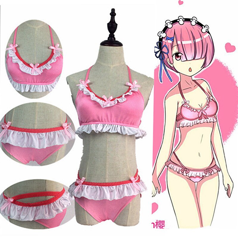Ram Rem Cosplay Costume - Pink / S / Ram Rem - Women’s Clothing & Accessories - Shirts & Tops - 6 - 2024
