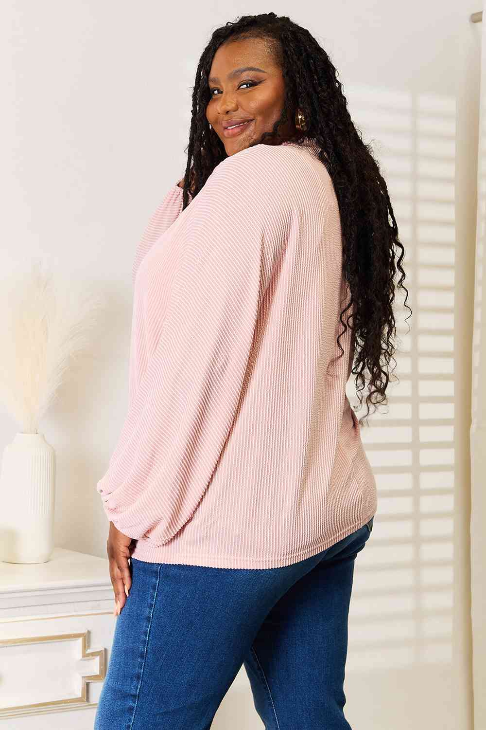 Ribbed Long Sleeve Top - Women’s Clothing & Accessories - Shirts & Tops - 7 - 2024