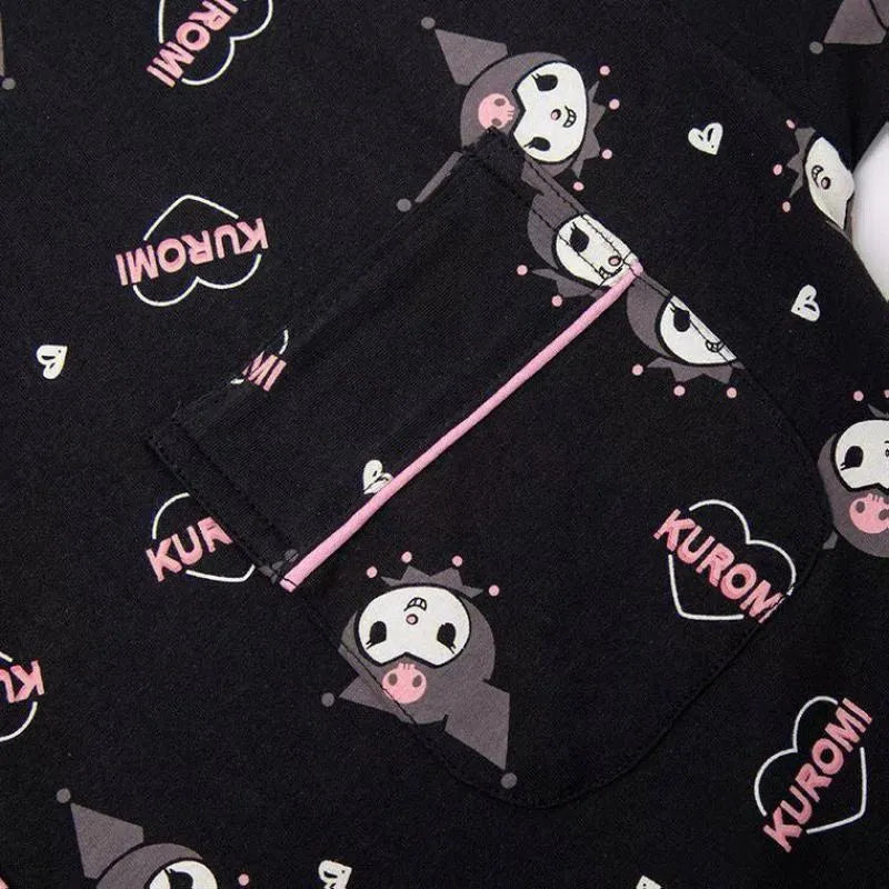 Sanrio Kuromi Women’s Pajama Set - Women’s Clothing & Accessories - Pajamas - 4 - 2024