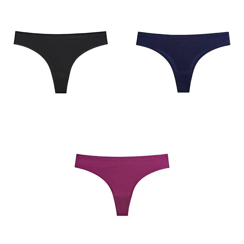 Set Of 3 Seamless Women’s Thongs - 4 / XL / China - Women’s Clothing & Accessories - Underwear & Socks - 27 - 2024