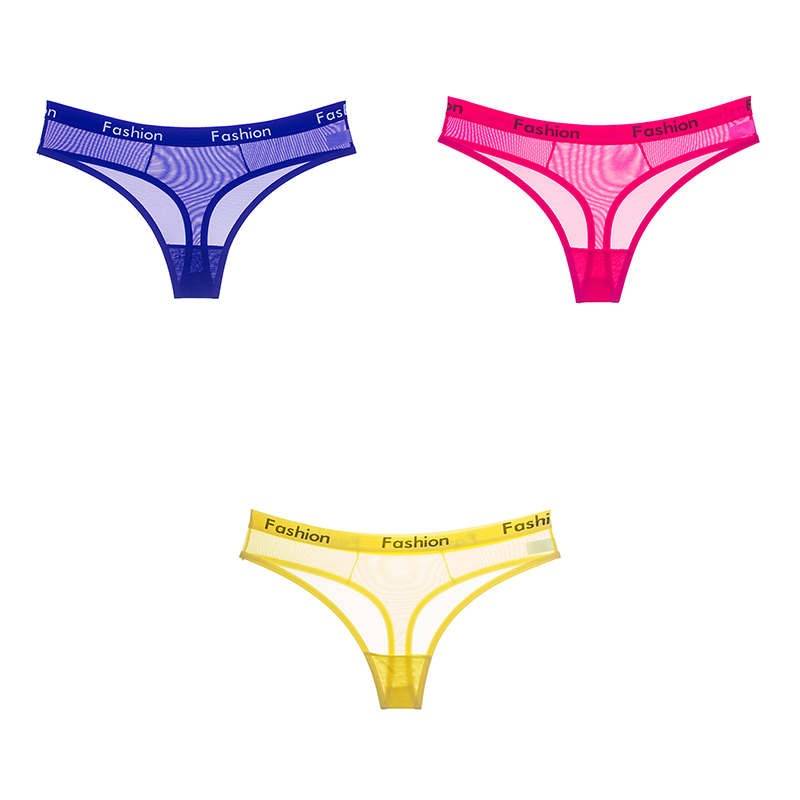 Set Of 3 See-Through Sports Thongs - 15 / XL / China - Women’s Clothing & Accessories - Pants - 13 - 2024