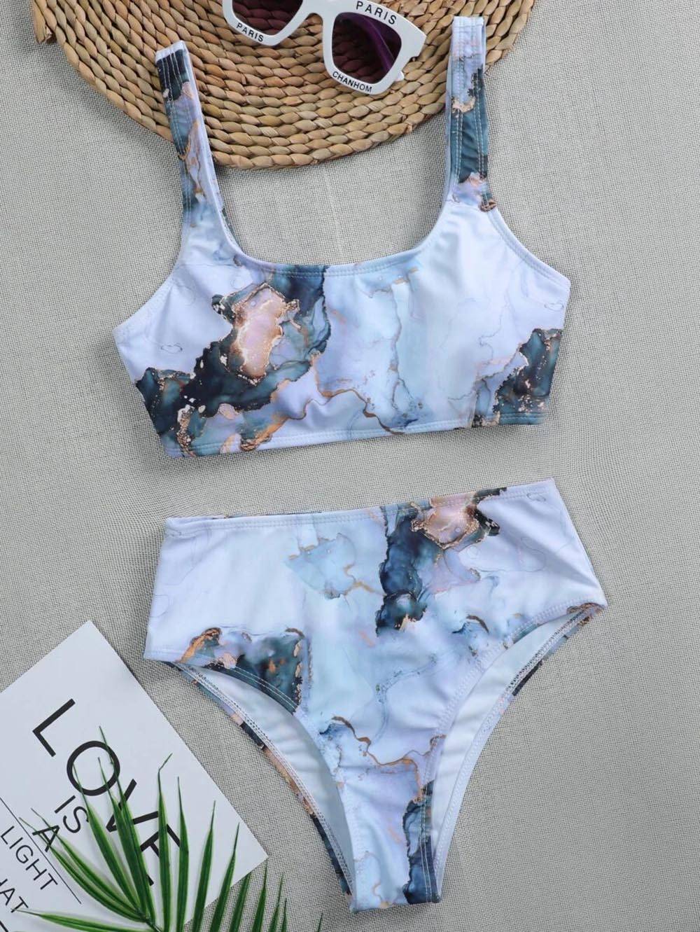 Sexy Bandeau Bikinis - Azure / S - Women’s Clothing & Accessories - Underwear - 38 - 2024