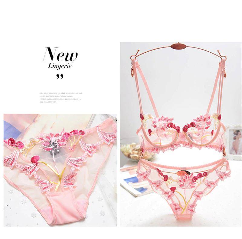 Sexy Transparent Flower Lingerie Set - Women’s Clothing & Accessories - Clothing - 14 - 2024