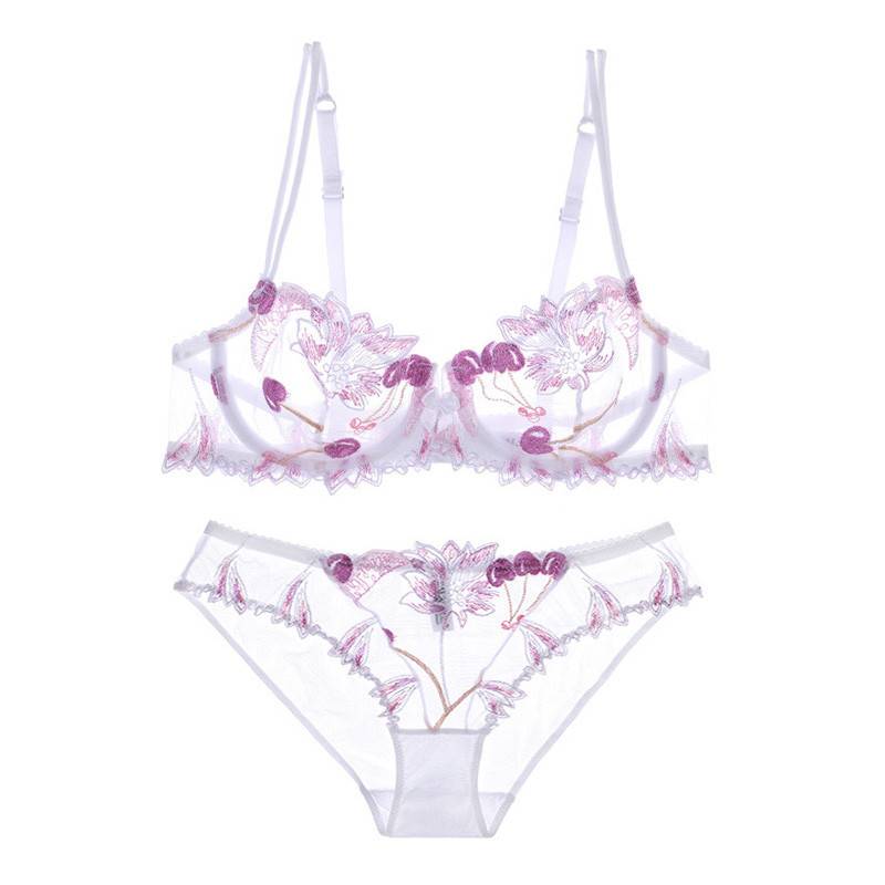 Sexy Transparent Flower Lingerie Set - Women’s Clothing & Accessories - Clothing - 4 - 2024
