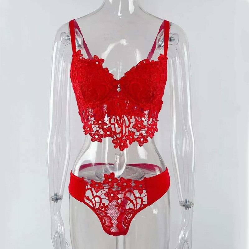 Sexy Two Pieces Lace Set - Women’s Clothing & Accessories - Lingerie - 20 - 2024