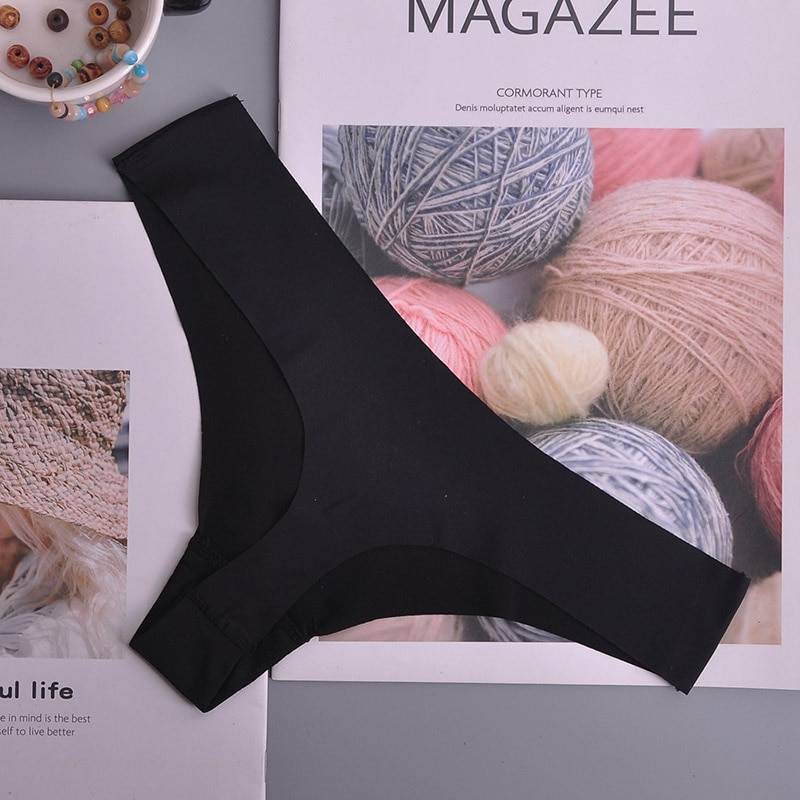 Silk Sexy Thongs for Women - Ecru / XL - Women’s Clothing & Accessories - Underwear & Socks - 22 - 2024
