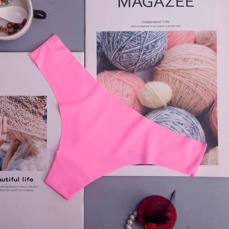 Silk Sexy Thongs for Women - Pink / XL - Women’s Clothing & Accessories - Underwear & Socks - 38 - 2024