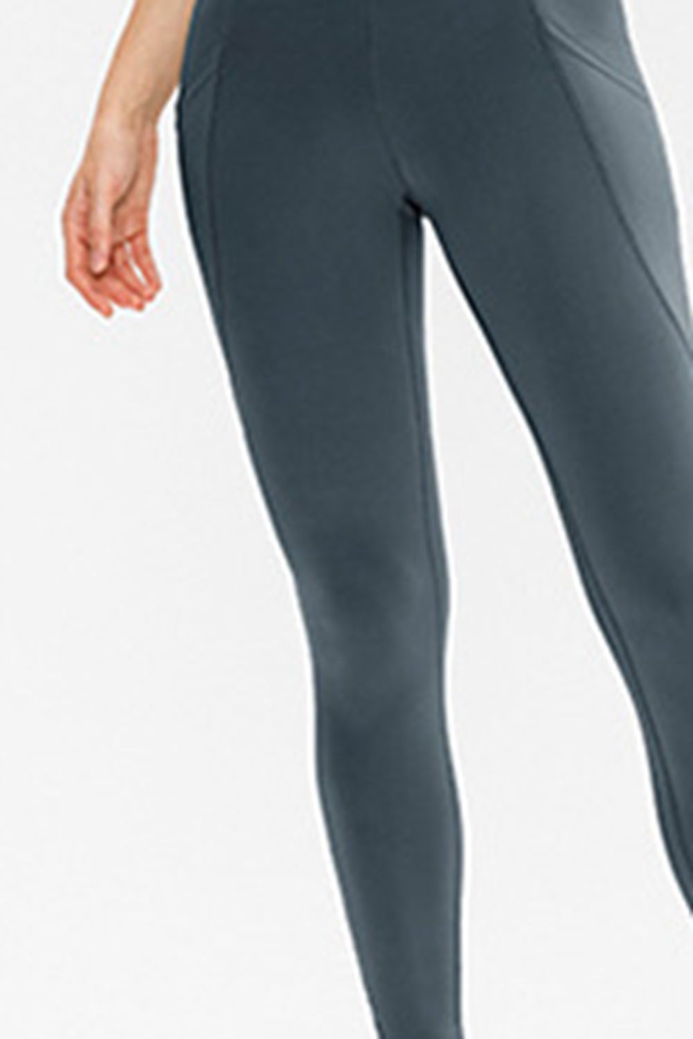 Slim Fit Long Active Leggings with Pockets - Women’s Clothing & Accessories - Activewear - 11 - 2024