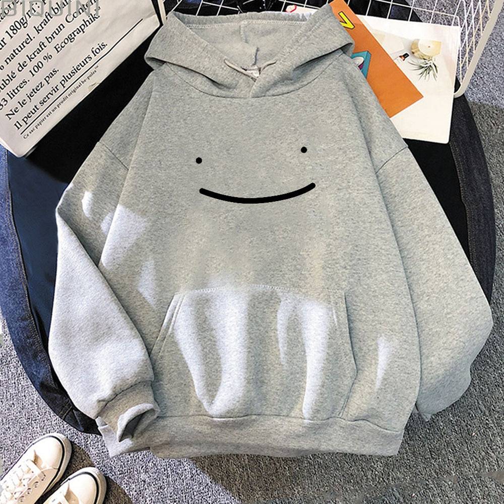 Smiley Printed Hoodie - Women’s Clothing & Accessories - Shirts & Tops - 4 - 2024