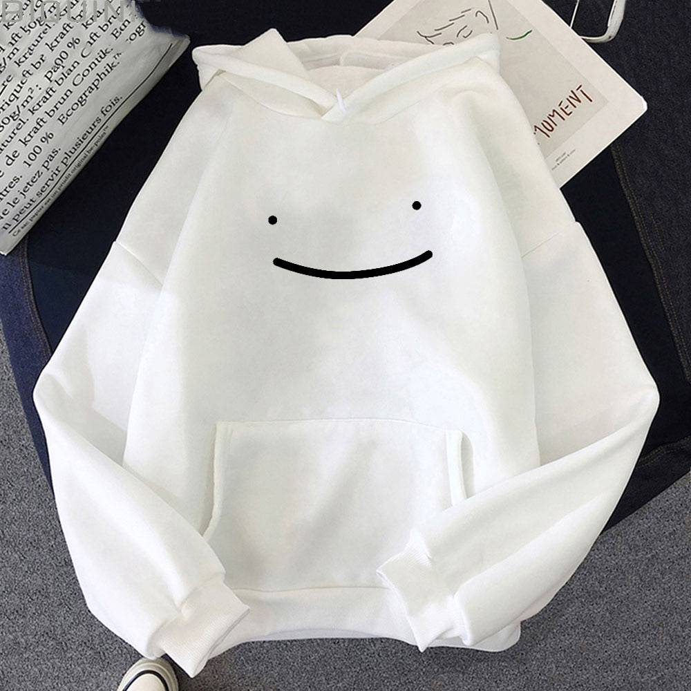 Smiley Printed Hoodie - Women’s Clothing & Accessories - Shirts & Tops - 7 - 2024