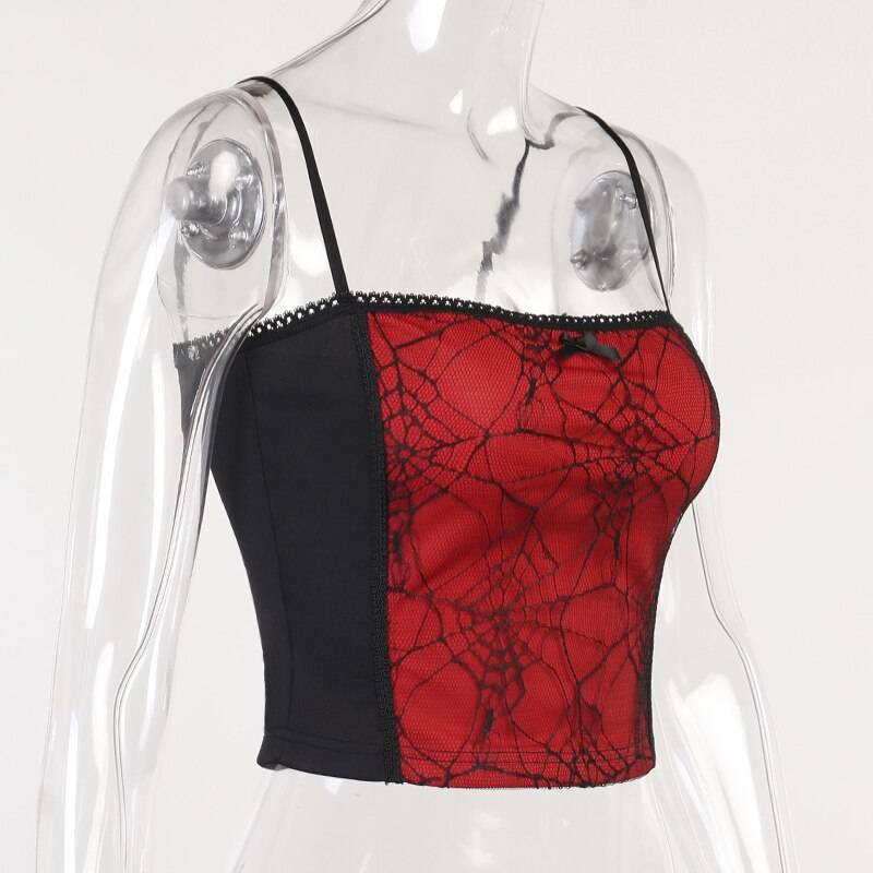 Spider Web Camisole - Women’s Clothing & Accessories - Shirts & Tops - 21 - 2024