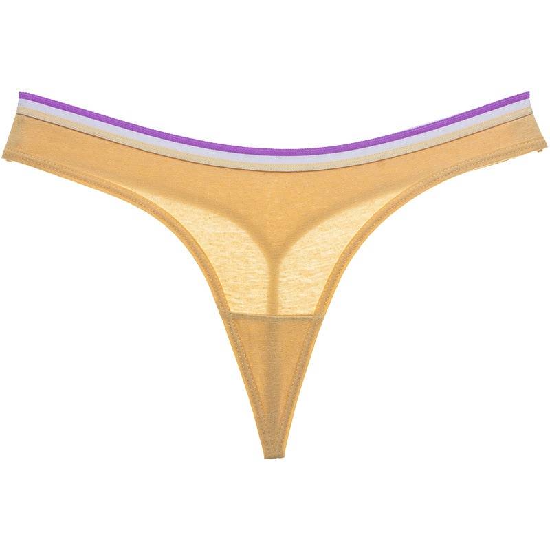 Sporty Style Cotton G String - Yellow / L - Women’s Clothing & Accessories - Shirts & Tops - 13 - 2024