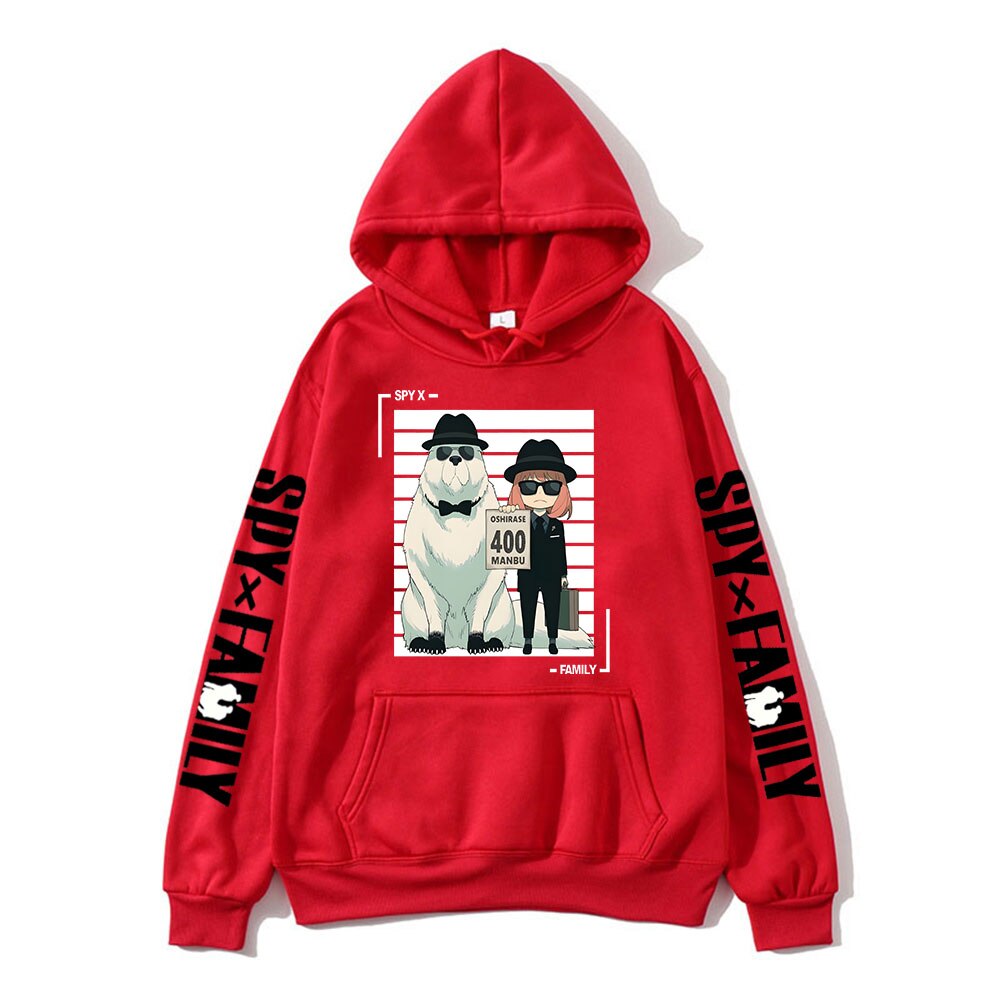 Spy X Family Hoodie - Red / XXXL - Women’s Clothing & Accessories - Shirts & Tops - 15 - 2024