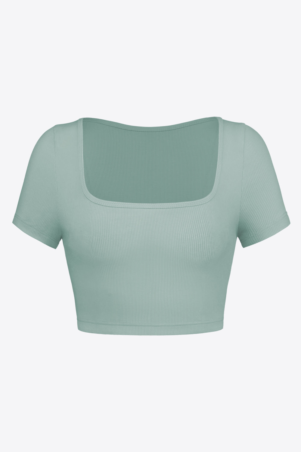 Square Neck Ribbed Crop Top - Women’s Clothing & Accessories - Shirts & Tops - 5 - 2024
