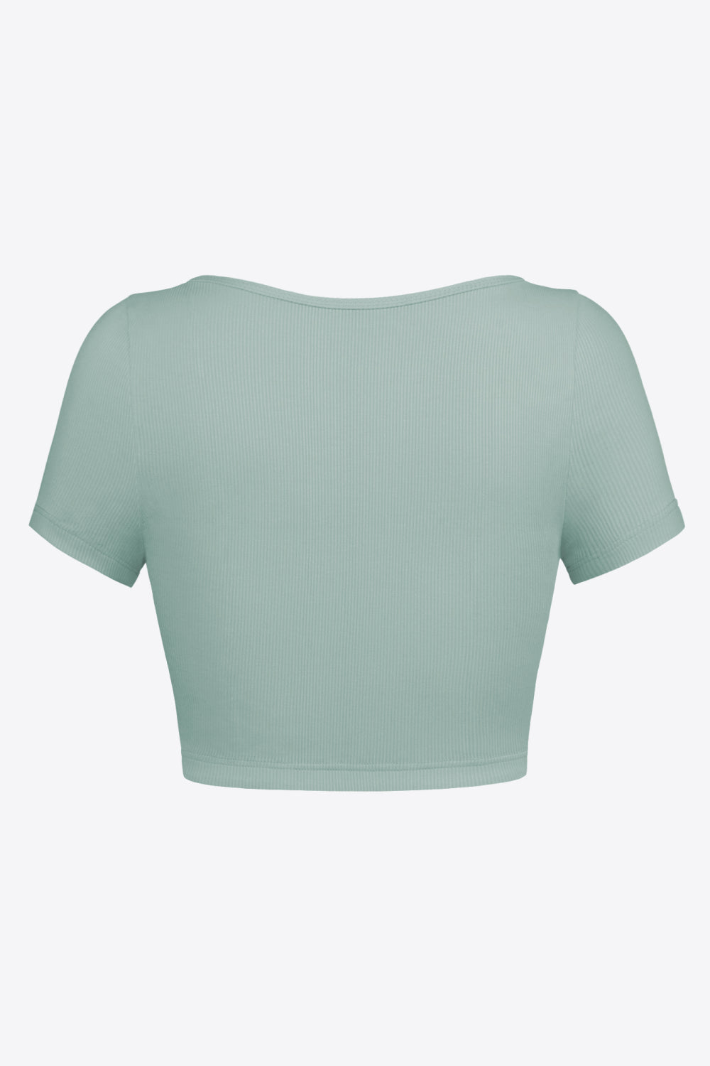 Square Neck Ribbed Crop Top - Women’s Clothing & Accessories - Shirts & Tops - 6 - 2024