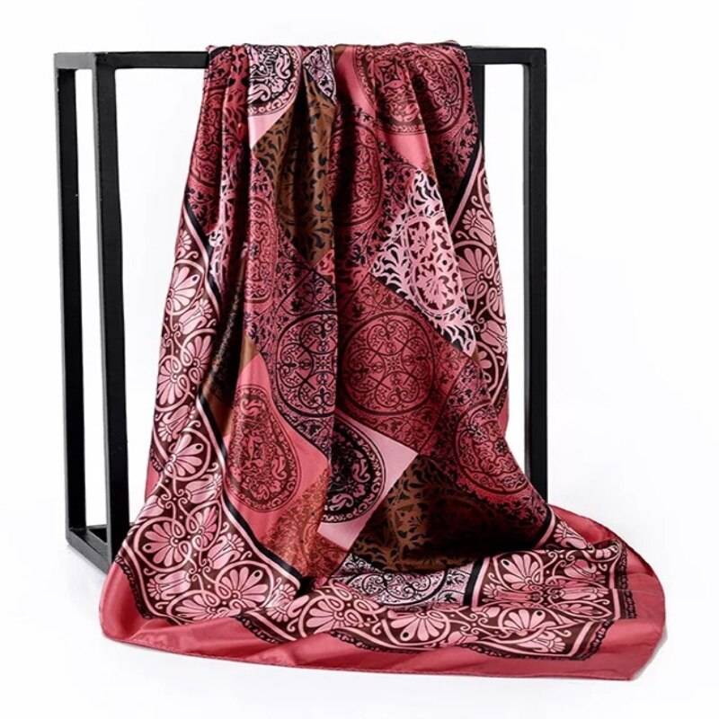 Women’s Square Silk Scarf - 2 / 90 x 90 cm / 35.43 x 35.43 inch - Women’s Clothing & Accessories - Scarves - 31 - 2024