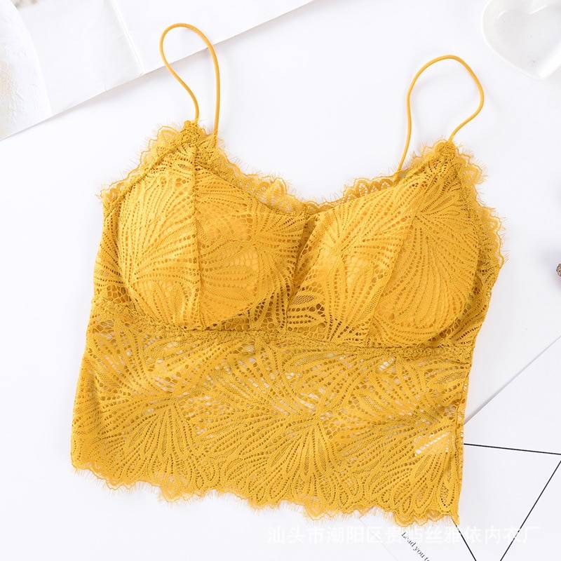 Strap Lace Bra - Gold / One Size - Women’s Clothing & Accessories - Bras - 20 - 2024