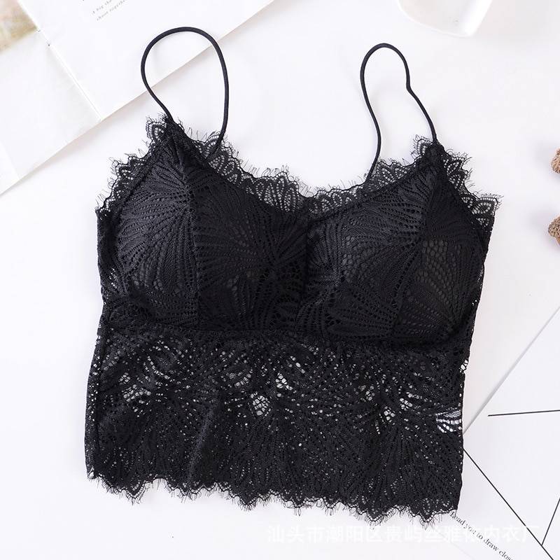 Strap Lace Bra - Black / One Size - Women’s Clothing & Accessories - Bras - 21 - 2024