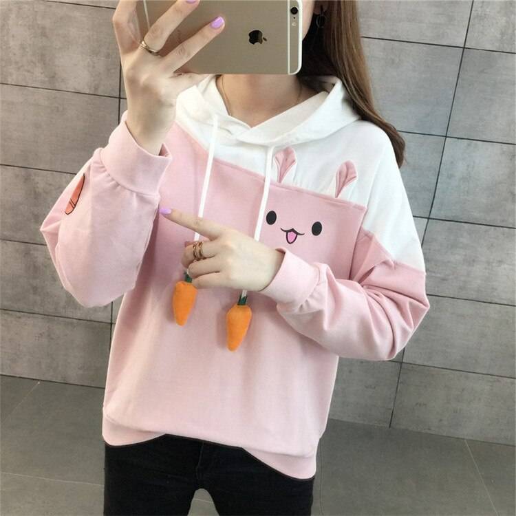 Street Fashion Bunny Hoodie - Women’s Clothing & Accessories - Clothing - 7 - 2024