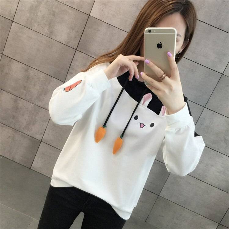 Street Fashion Bunny Hoodie - Women’s Clothing & Accessories - Clothing - 9 - 2024