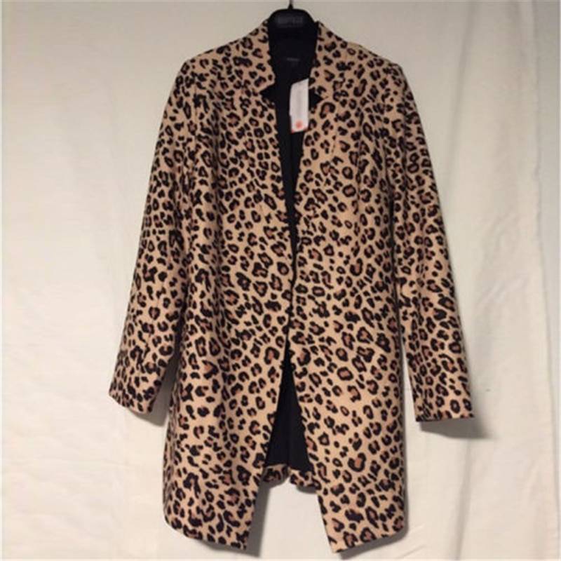 Women’s Street Fashion Leopard Patterned Blazer - Women’s Clothing & Accessories - Shirts & Tops - 4 - 2024