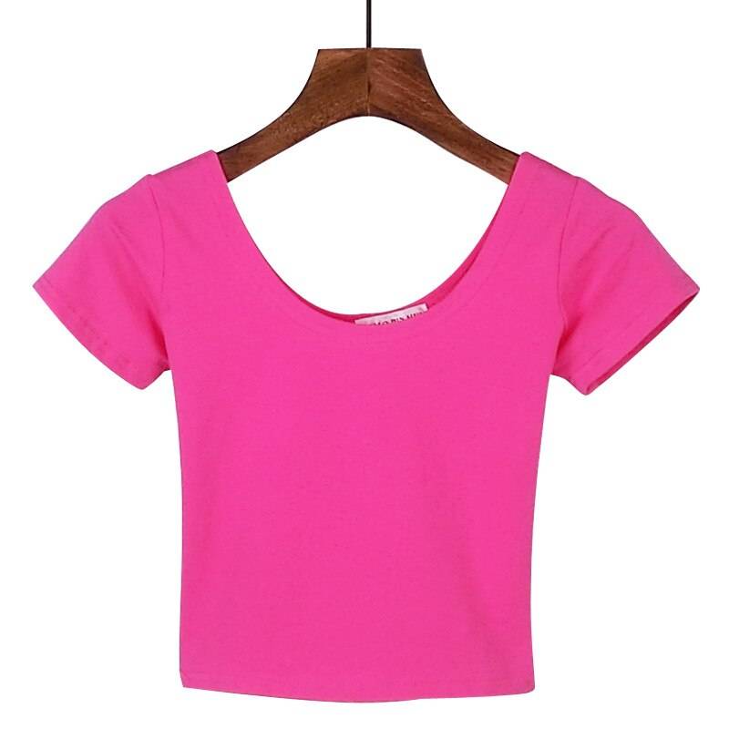 Women’s Summer Crop Top - Light Pink / S - Women’s Clothing & Accessories - Shirts & Tops - 28 - 2024
