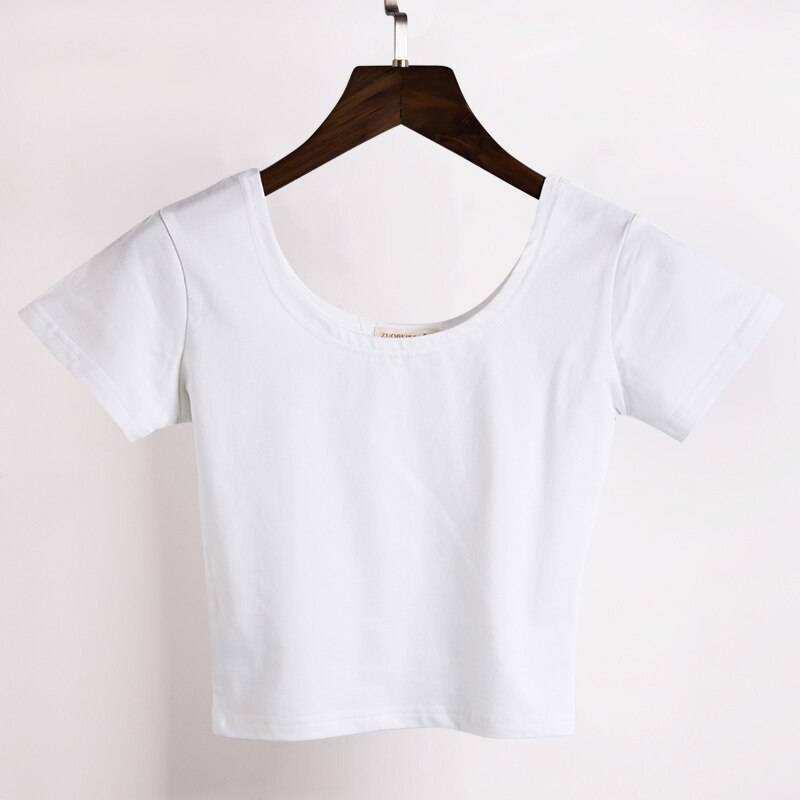 Women’s Summer Crop Top - White / S - Women’s Clothing & Accessories - Shirts & Tops - 35 - 2024
