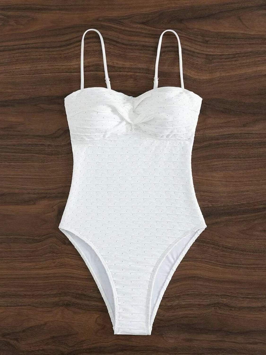Sweetheart Neck Spaghetti Strap One-Piece Swimwear - Women’s Clothing & Accessories - Swimwear - 3 - 2024
