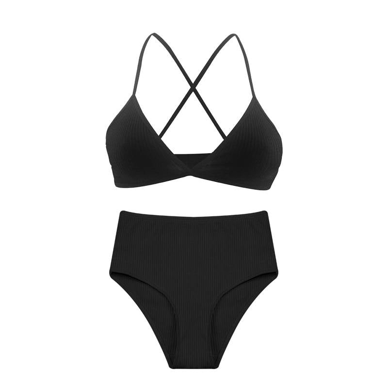 Thin Cotton Underwear Set - Black Bra set1 / S - Women’s Clothing & Accessories - Underwear - 25 - 2024