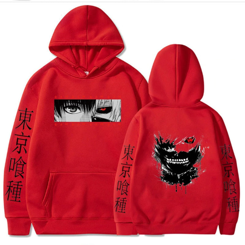 Tokyo Ghoul Hoodies - Multiple Styles - Red / L - Women’s Clothing & Accessories - Shirts & Tops - 2 - 2024