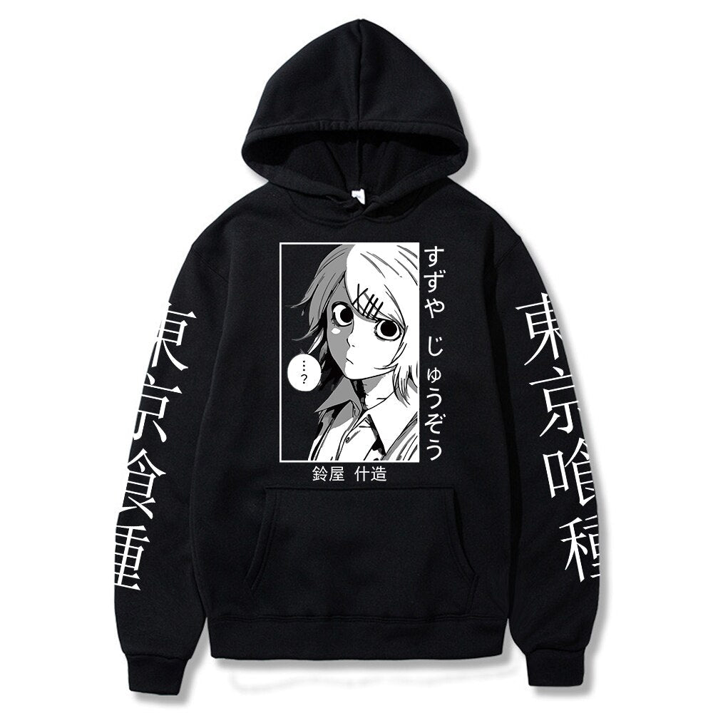 Tokyo Ghoul Hoodies - Multiple Styles - black 11 / L - Women’s Clothing & Accessories - Shirts & Tops - 14 - 2024