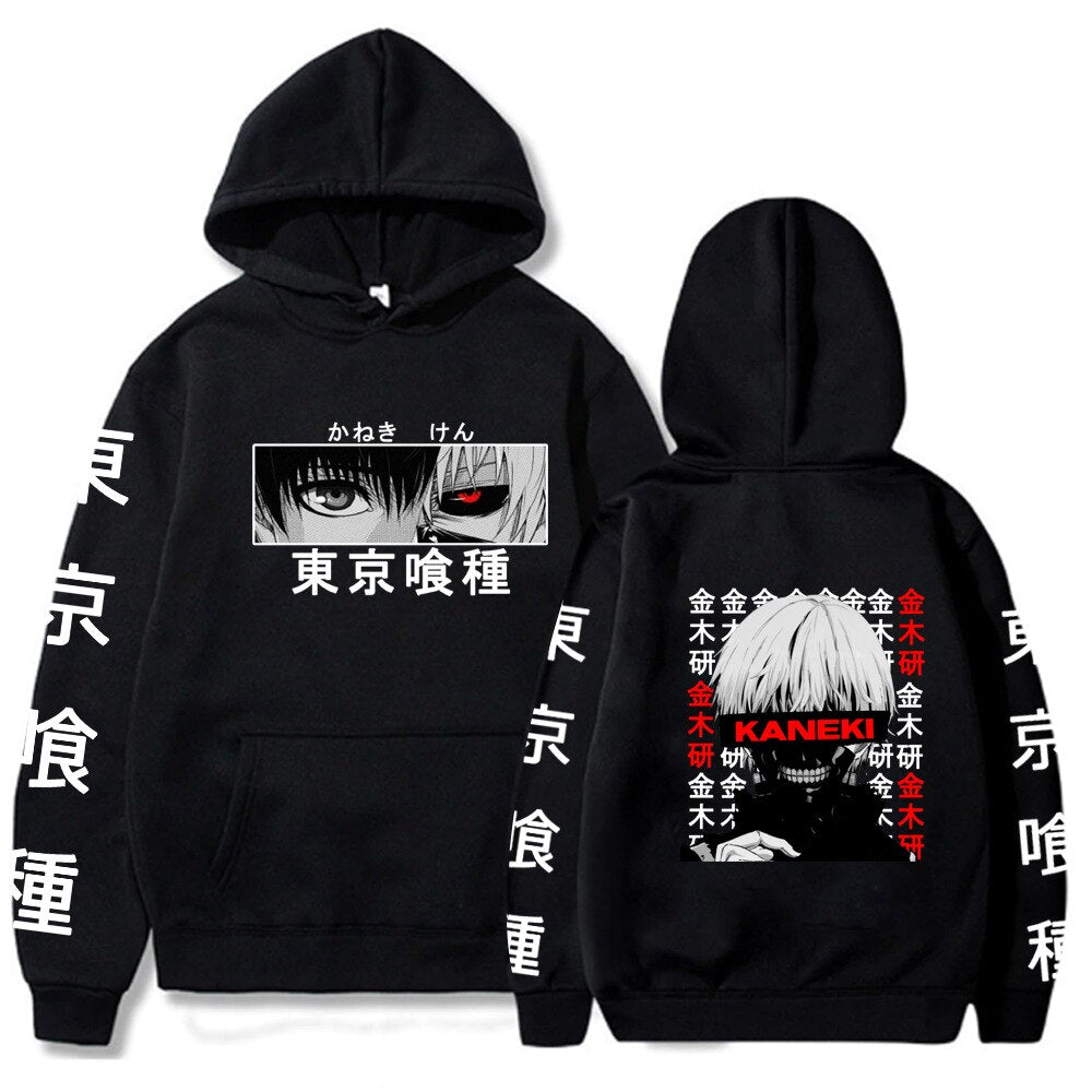 Tokyo Ghoul Hoodies - Multiple Styles - black 6 / L - Women’s Clothing & Accessories - Shirts & Tops - 10 - 2024