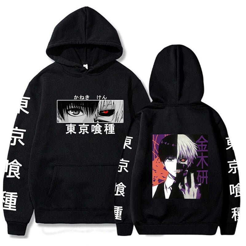 Tokyo Ghoul Hoodies - Multiple Styles - black 7 / L - Women’s Clothing & Accessories - Shirts & Tops - 9 - 2024