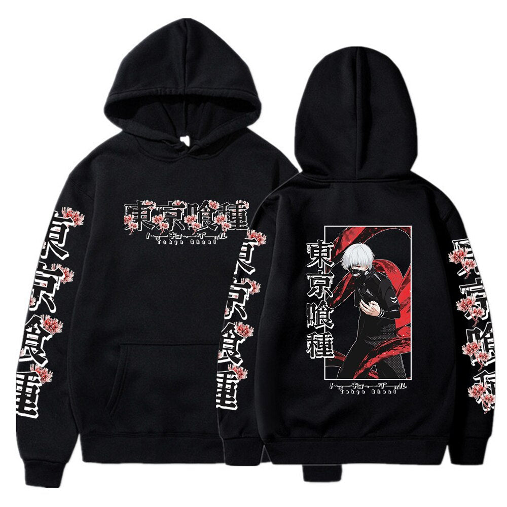 Tokyo Ghoul Hoodies - Multiple Styles - Black 1 / L - Women’s Clothing & Accessories - Shirts & Tops - 15 - 2024