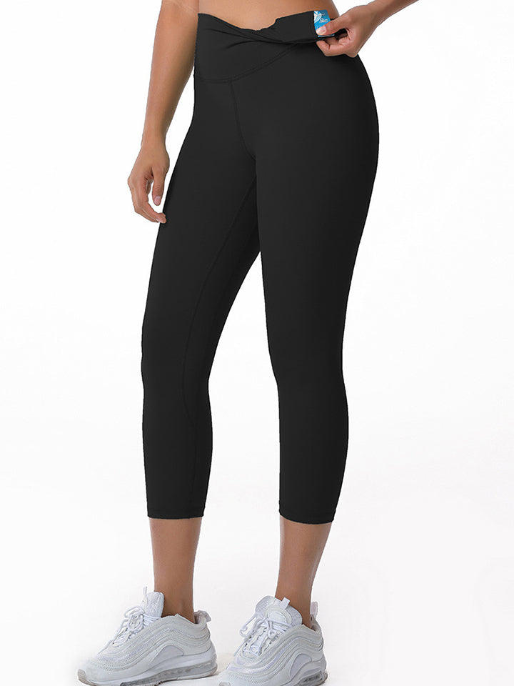 Wide Waistband Active Leggings - Women’s Clothing & Accessories - Activewear - 5 - 2024