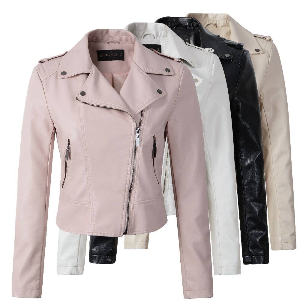 Winter Biker Jacket - Beige / XL - Women’s Clothing & Accessories - Coats & Jackets - 1 - 2024